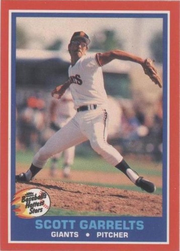 1987 Fleer Baseball's Hottest Stars - Scott Garrelts #17