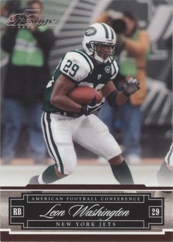 2007 Playoff Prestige Leon Washington #102