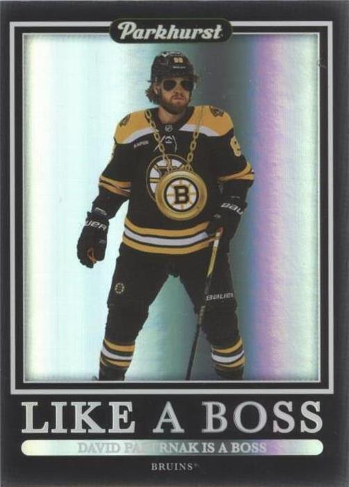 2023-24 Upper Deck Parkhurst - David Pastrnak #LB-3
