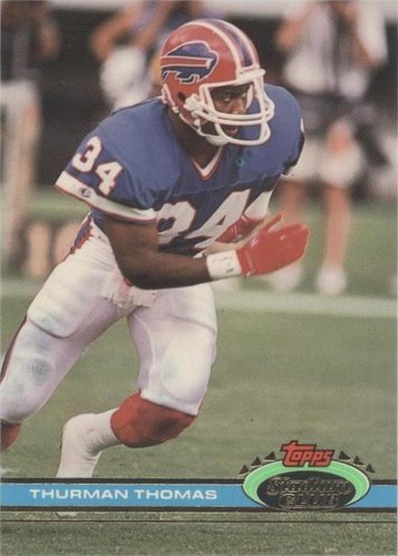 1991 Topps Stadium Club Thurman Thomas #395