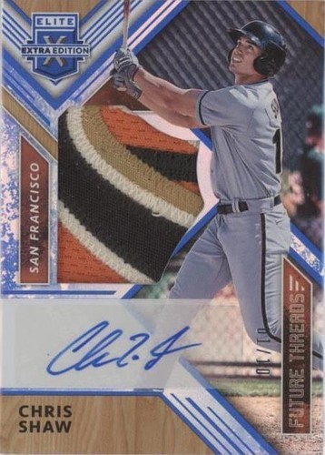2018 Panini Elite Extra Edition - Chris Shaw #FTSA-CS