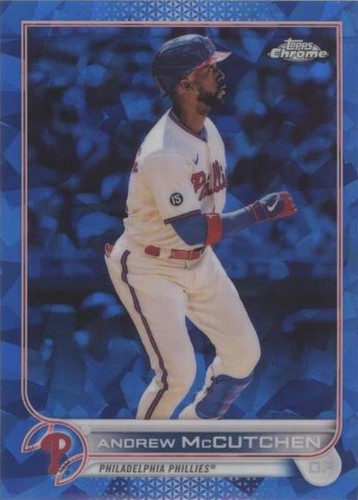 2022 Topps Chrome Sapphire Edition - Andrew McCutchen #655