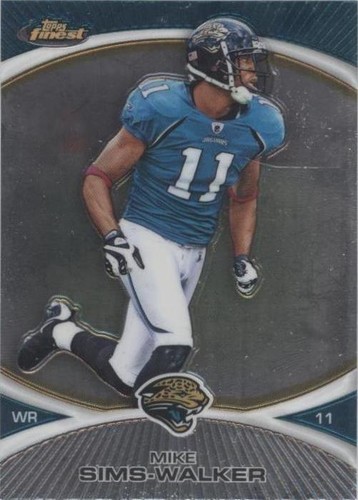 2010 Topps Finest Mike Sims-Walker #58