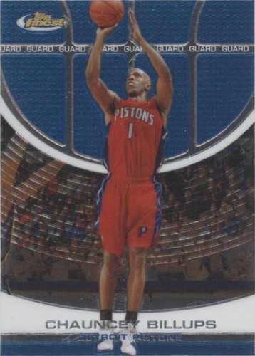 2005-06 Topps Finest - Chauncey Billups #37