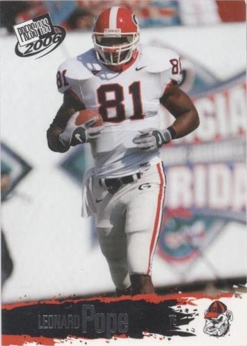 2006 Press Pass Leonard Pope #32