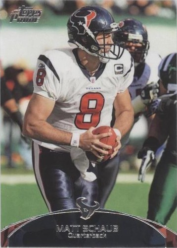 2011 Topps Prime Matt Schaub #105