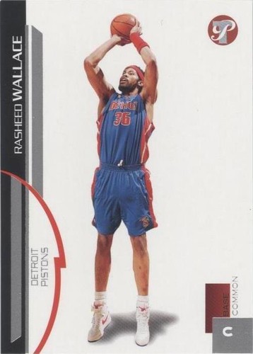 2005-06 Topps Pristine - Rasheed Wallace #58