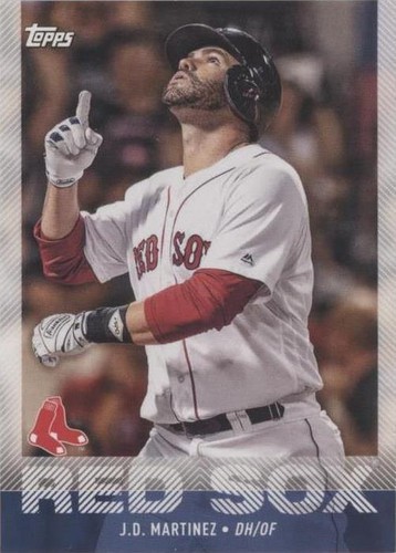 2020 Topps Utz - J.D. Martinez #UTZ36