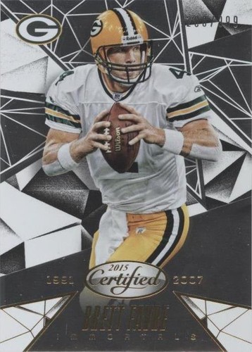 2015 Panini Certified Brett Favre #120