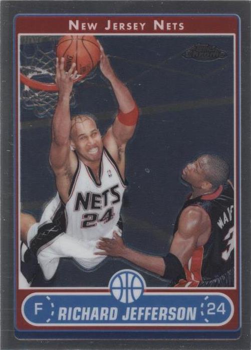 2006-07 Topps Chrome - Richard Jefferson #59