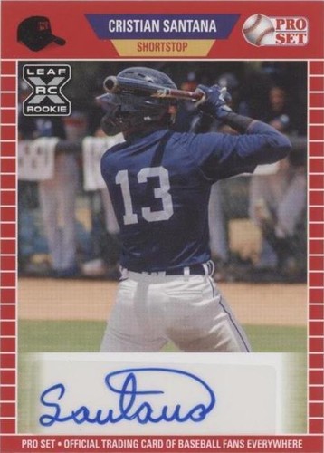 2021 Leaf Pro Set Baseball Blaster - Cristian Santana #PS-CS1