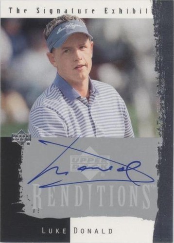 2003 Upper Deck Renditions - Luke Donald #LD