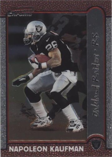1999 Bowman Chrome Napoleon Kaufman #106