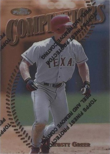 1997 Topps Finest - Rusty Greer #193