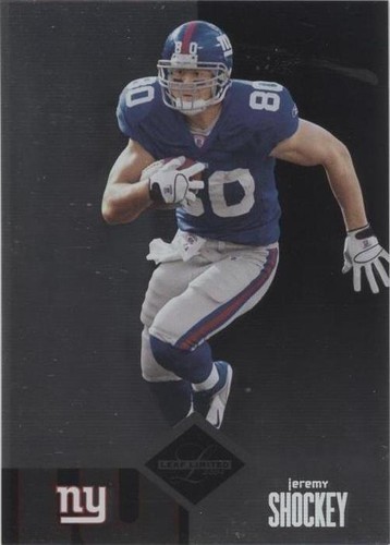 2004 Leaf Limited Jeremy Shockey #47