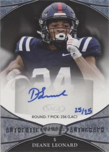 2022 Sage Aspire Deane Leonard #ASP-DL2