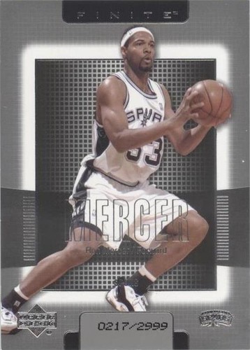 2003-04 Upper Deck Finite - Ron Mercer #173