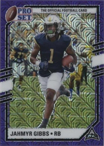 2022 Leaf Pro Set Draft Jahmyr Gibbs #PSB-JG1