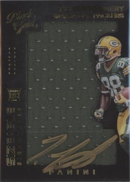 2015 Panini Black Gold Ty Montgomery #SSR-TY