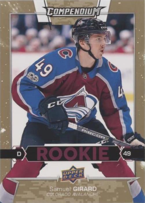 2017-18 Upper Deck Compendium - Samuel Girard #855