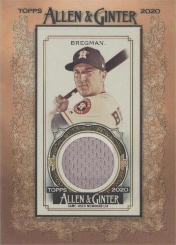 2020 Topps Allen & Ginter's - Alex Bregman #MFR-ABR