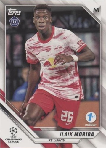 2021-22 Topps UCL Collection 1st Edition Ilaix Moriba #123