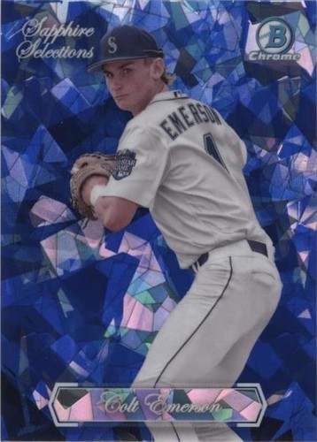 2023 Bowman Chrome Draft Sapphire Edition - Colt Emerson #SS-15