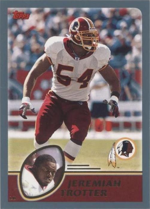 2003 Topps Jeremiah Trotter #204
