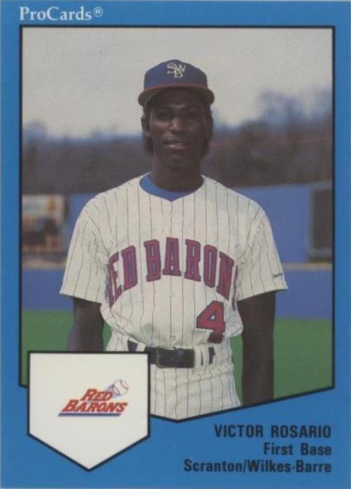 1989 ProCards Triple A - Victor Rosario #710