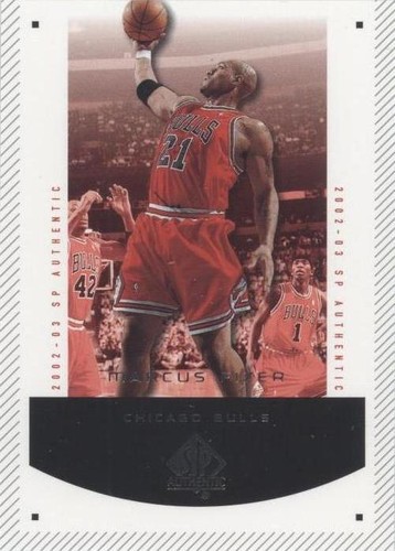 2002-03 SP Authentic - Marcus Fizer #12