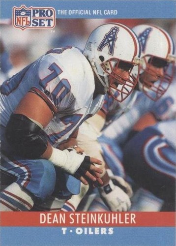 1990 Pro Set Dean Steinkuhler #124