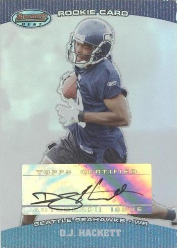 2004 Bowman's Best D.J. Hackett #157