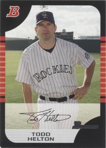 2005 Bowman - Todd Helton #32