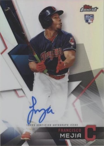 2018 Topps Finest - Francisco Mejia #FA-FM
