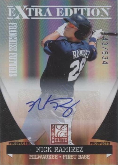 2011 Donruss Elite Extra Edition - Nick Ramirez #41