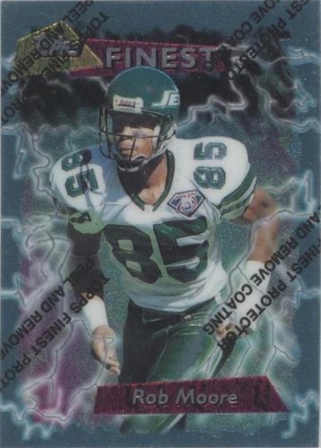 1995 Topps Finest Rob Moore #17