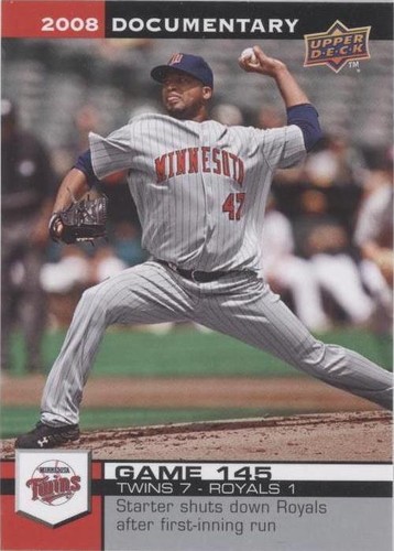 2008 Upper Deck Documentary - Francisco Liriano #4311