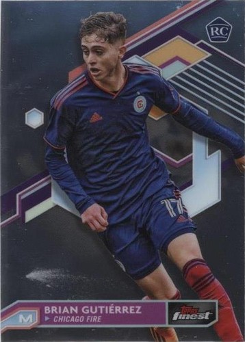 2023 Topps Finest MLS Brian Gutierrez #17