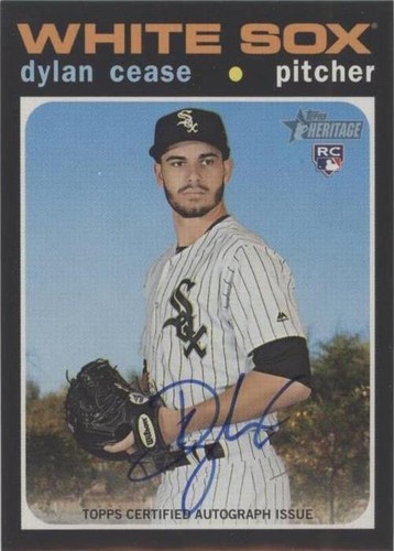 2020 Topps Heritage - Dylan Cease #ROA-DC