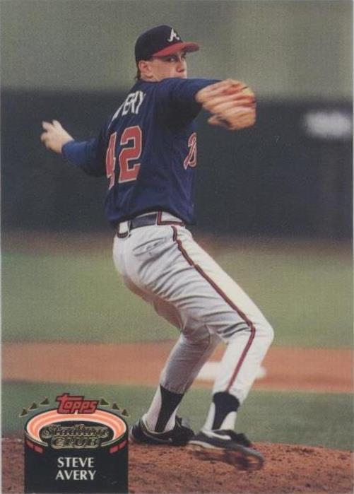 Topps Stadium Club 1992 - Steve Avery #60