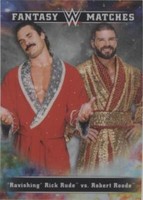 2020 Topps Chrome WWE - Bobby Roode Rick Rude #FM-18