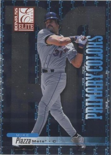 2001 Donruss Elite - Mike Piazza #PC-15