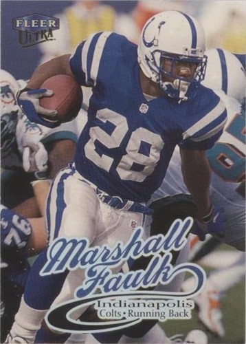 1999 Fleer Ultra Marshall Faulk #85