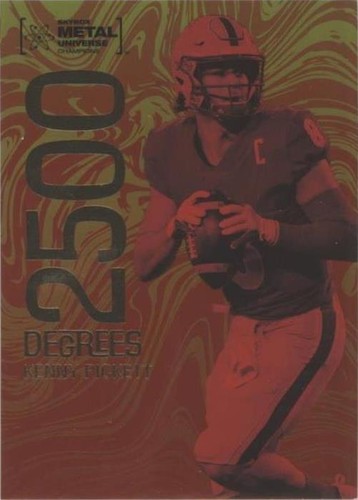 2022 Skybox Metal Universe Champions Kenny Pickett #D-16