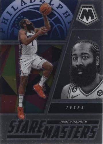 JAMES HARDEN 2024-2025 PANINI MOSAIC BASKETBALL BLUE /199 | eBay