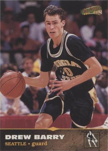 1996 Score Board All Sport PPF - Drew Barry #124