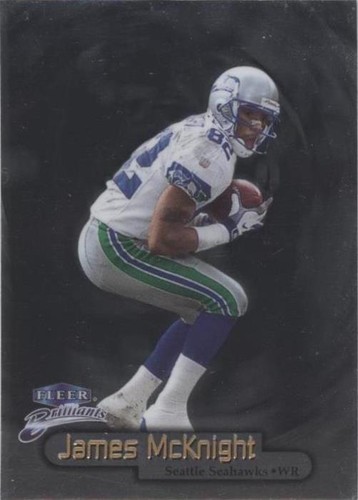 1998 Fleer Brilliants James McKnight #81