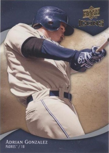 2009 Upper Deck Icons - Adrian Gonzalez #3