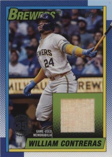 2025 Topps Series 1 - William Contreras #T90R-WC