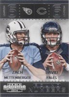 2014 Panini Contenders David Fales Zach Mettenberger #12